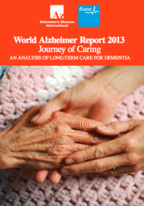 Journey of Caring: An analysis of long-term care for dementia