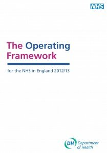 Operating Framework for the NHS in England 2012/13