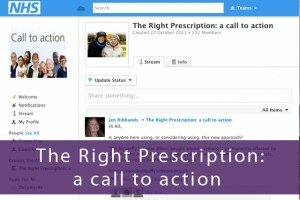 Join the Right Prescription on-line community