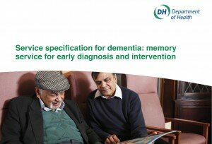 Service specification for dementia: memory service for early diagnosis and intervention